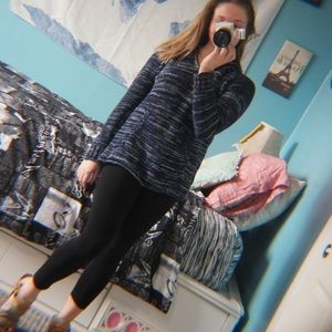 Blue Knitted Sweater(Eddie Bauer)
